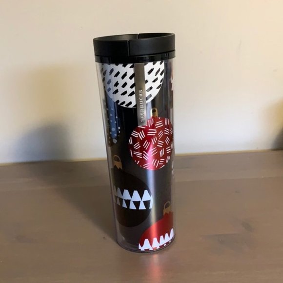 Starbucks Christmas Ornament Plastic Tumbler - Picture 2 of 9